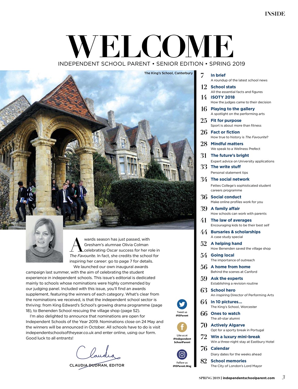 Independent School Parent Preview Pages