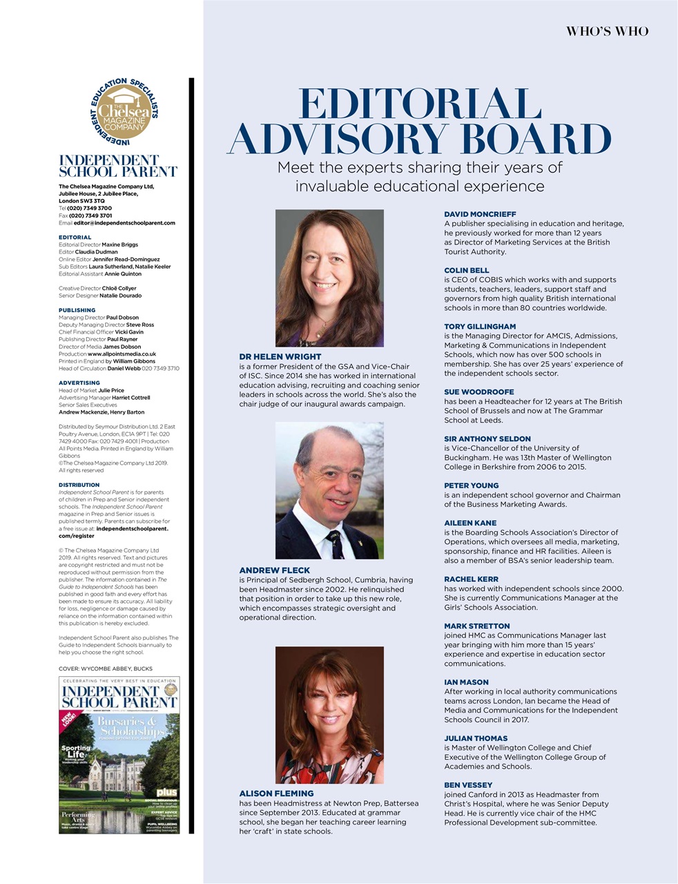 Independent School Parent Preview Pages