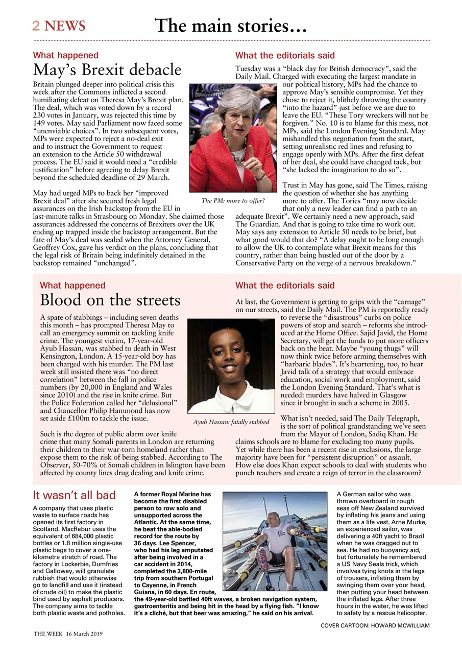 The Week Preview Pages