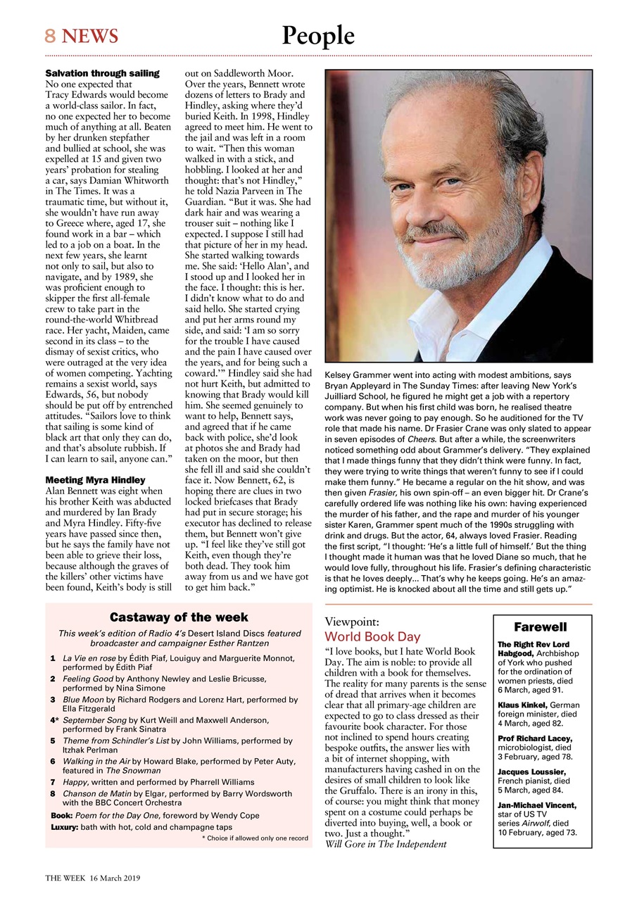 The Week Preview Pages