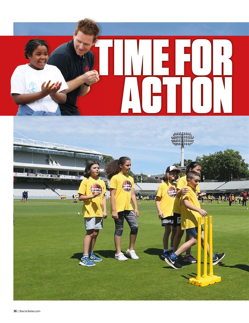 The Cricketer Magazine Preview Pages