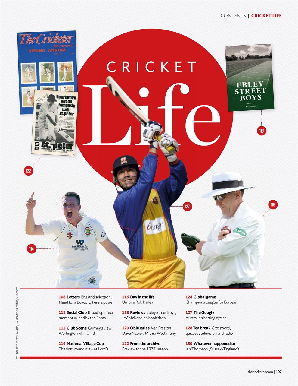 The Cricketer Magazine Preview Pages