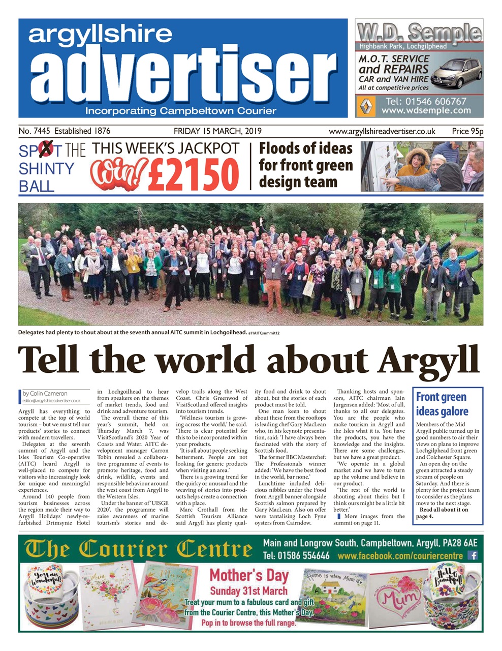 Argyllshire Advertiser Preview Pages