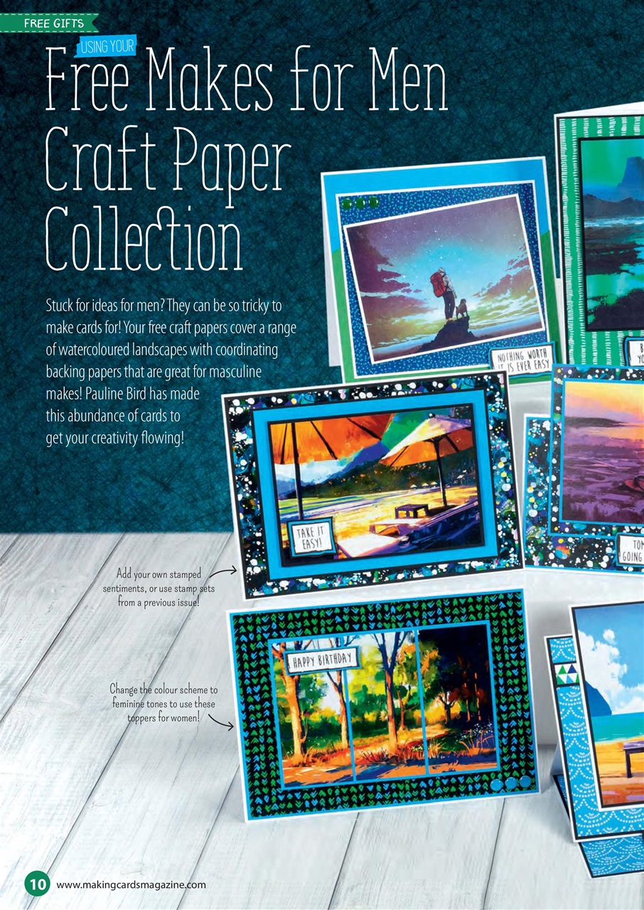 Making Cards & Papercraft Preview Pages