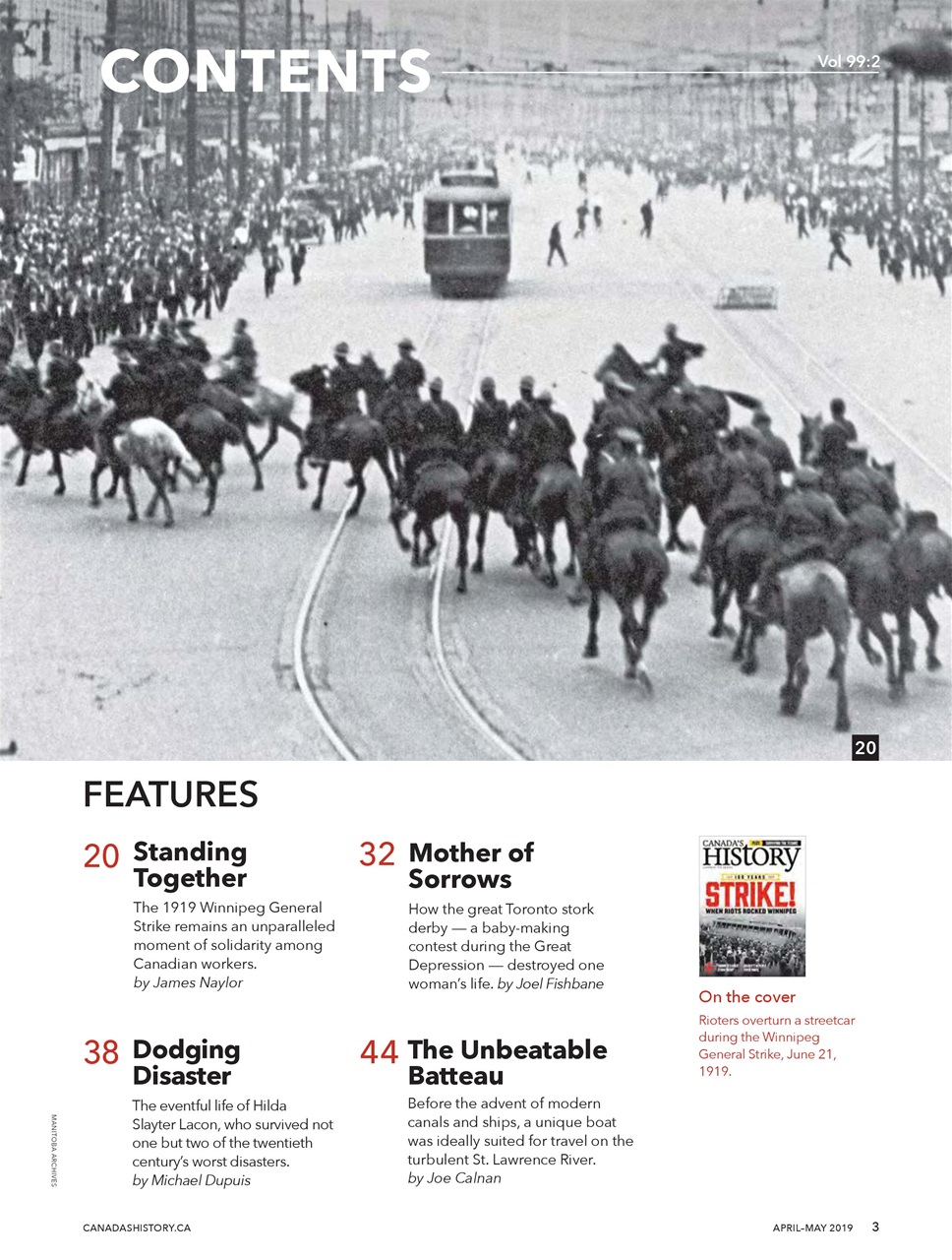 Canada's History Preview Pages
