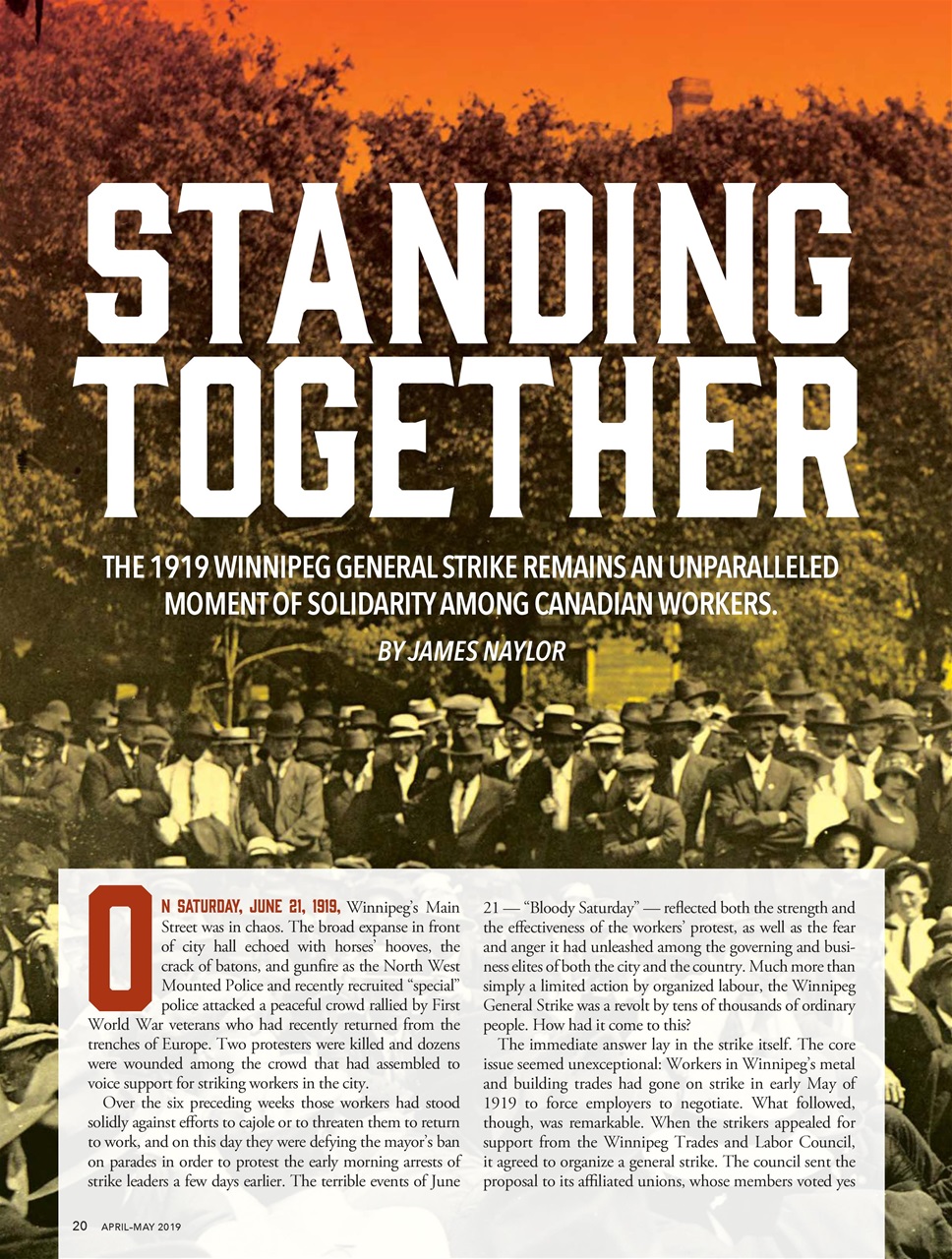 Canada's History Preview Pages