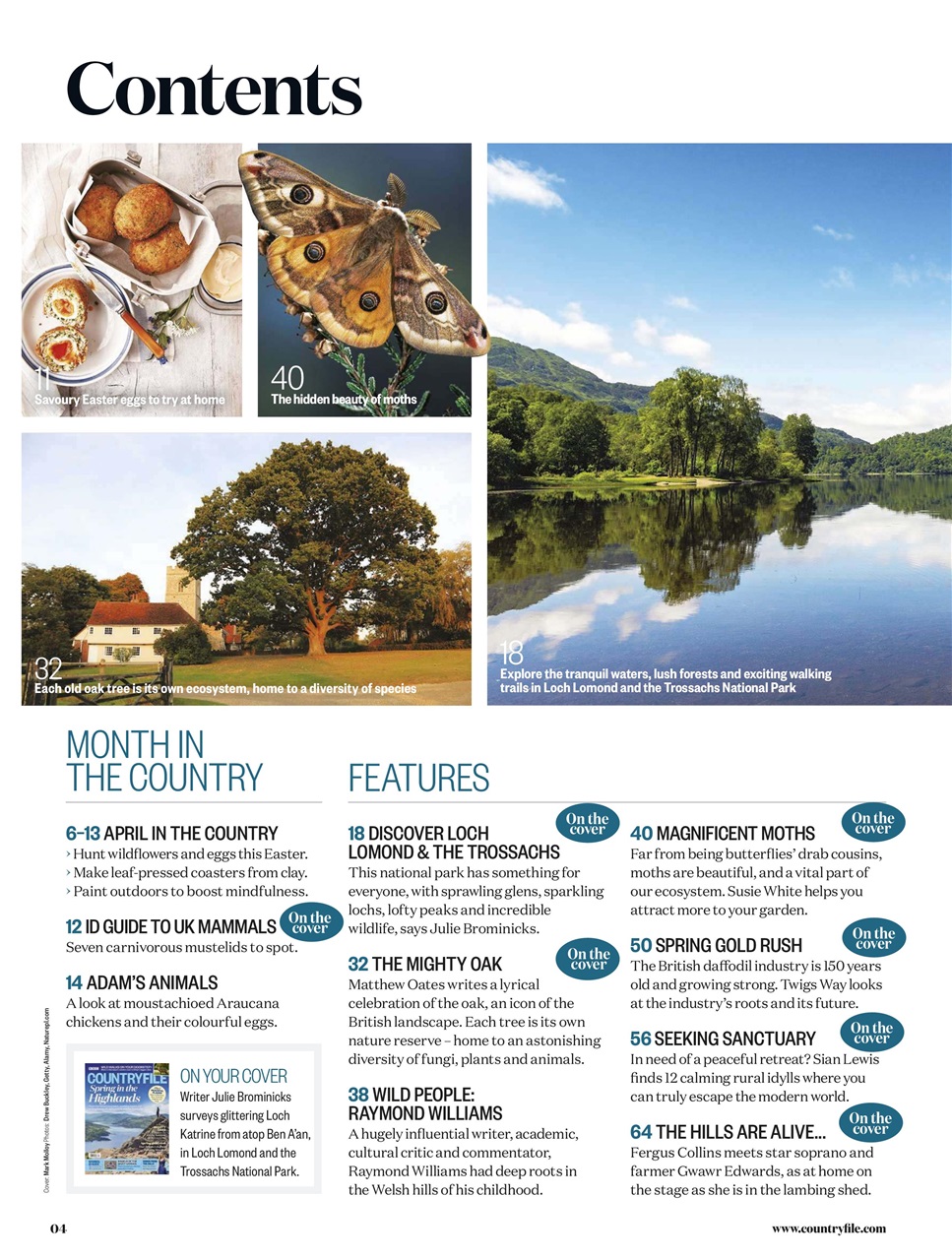 BBC Countryfile Magazine Preview Pages