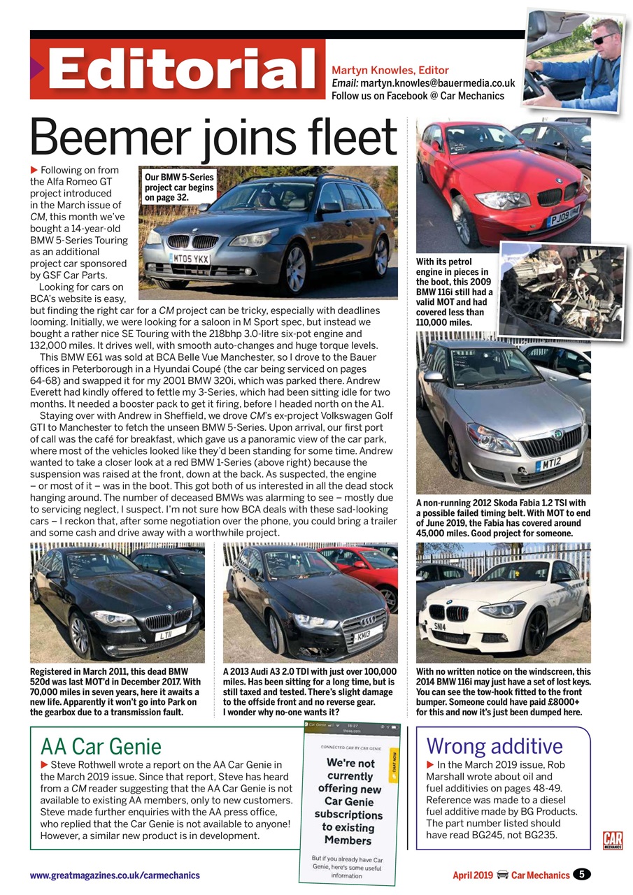 Car Mechanics Preview Pages