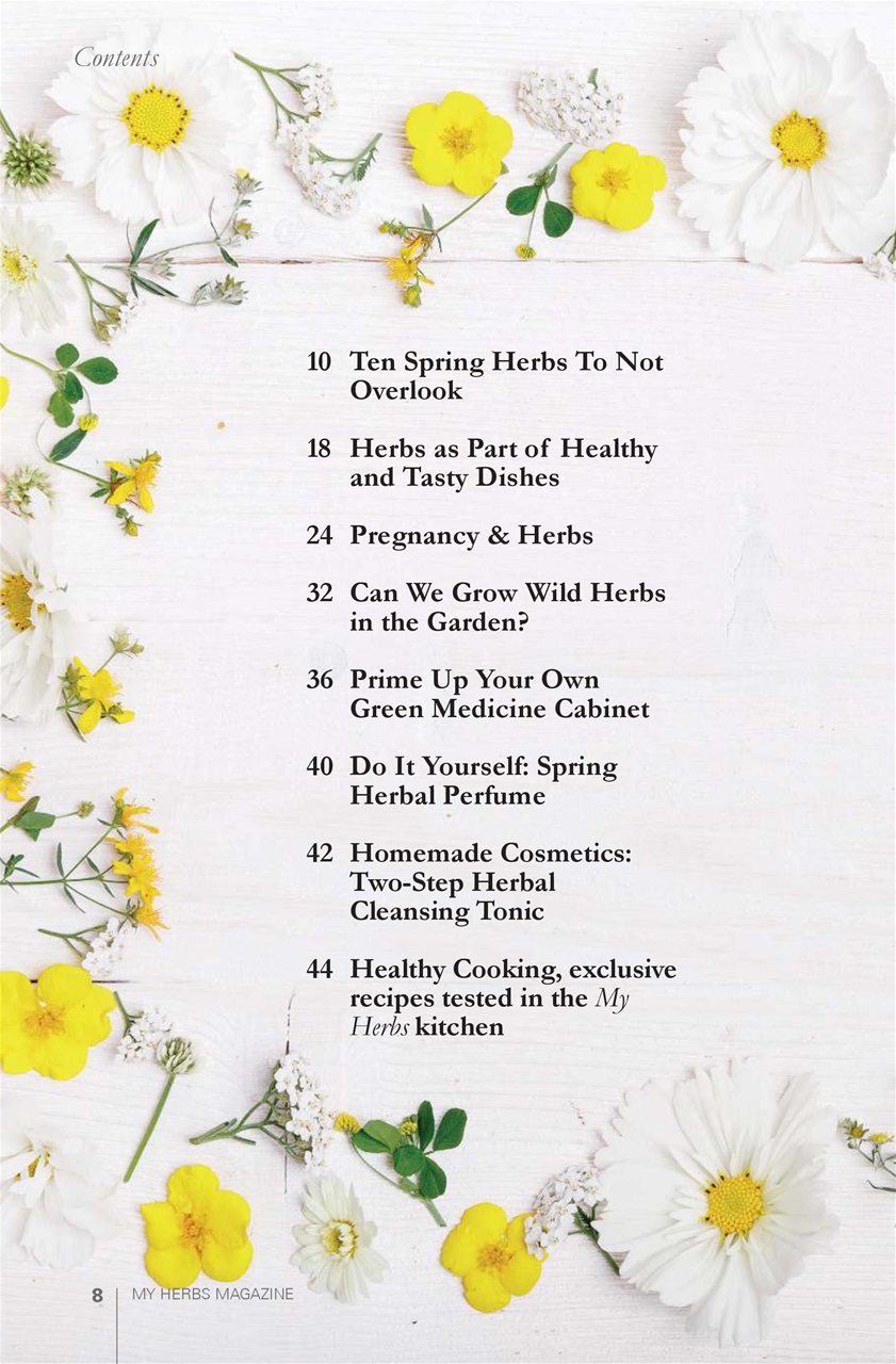 My Herbs Magazine Preview Pages