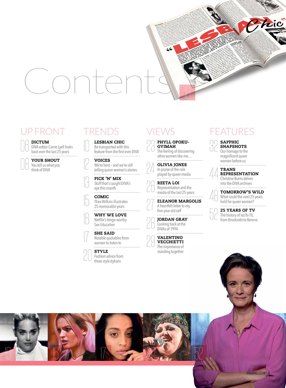 DIVA Magazine Preview Pages