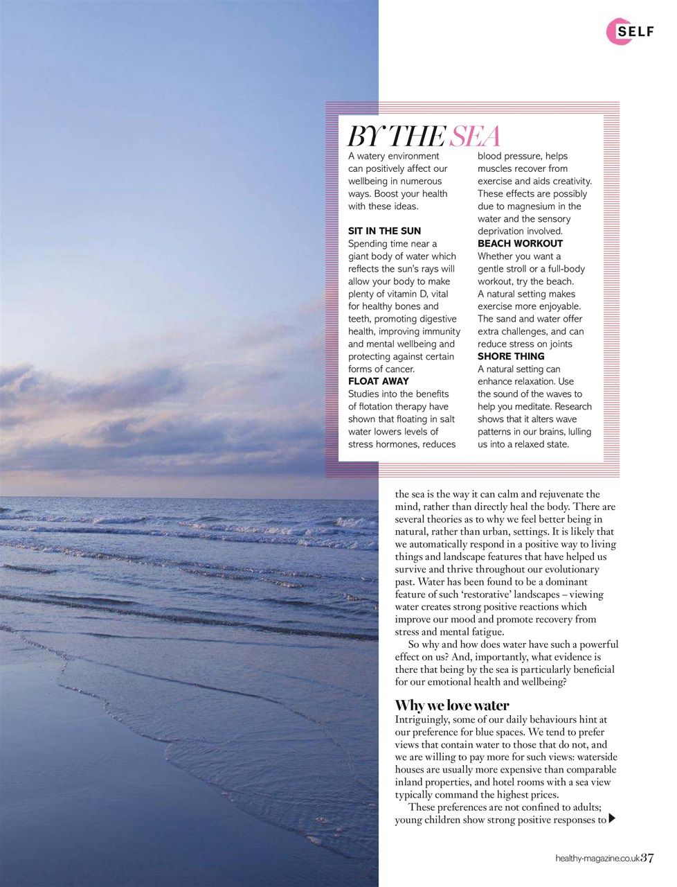 Healthy Magazine Preview Pages