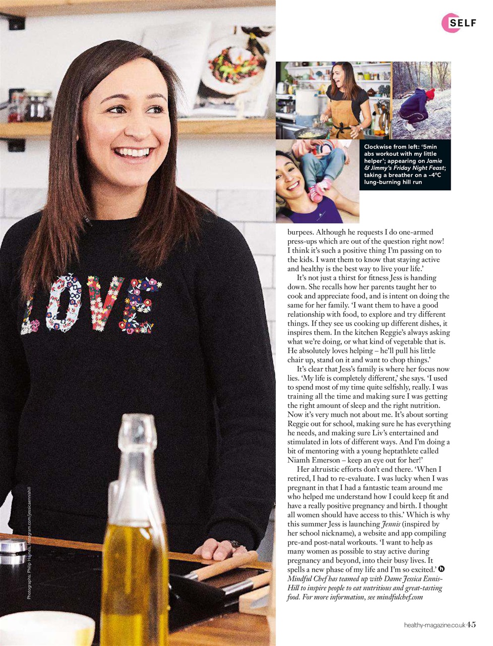 Healthy Magazine Preview Pages