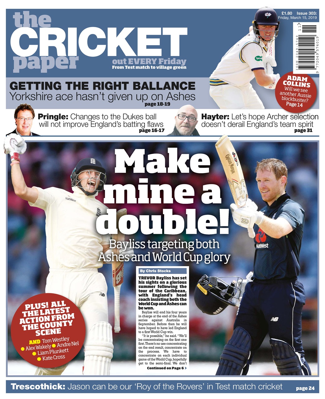 The Cricket Paper Preview Pages