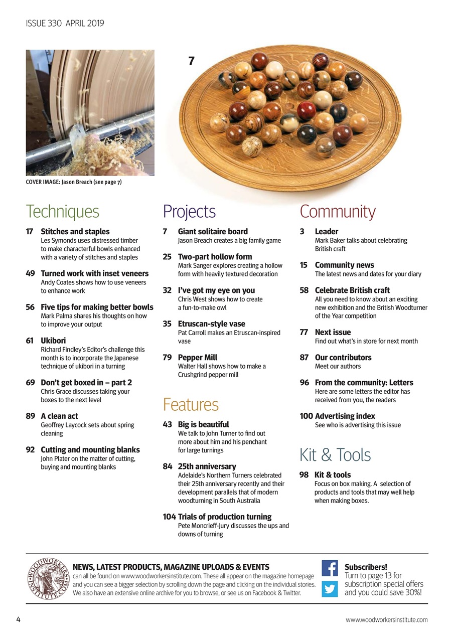 Woodturning Preview Pages