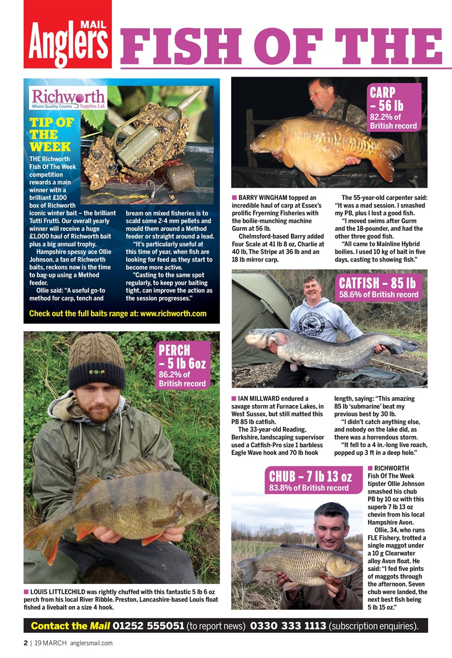 Anglers Mail Preview Pages