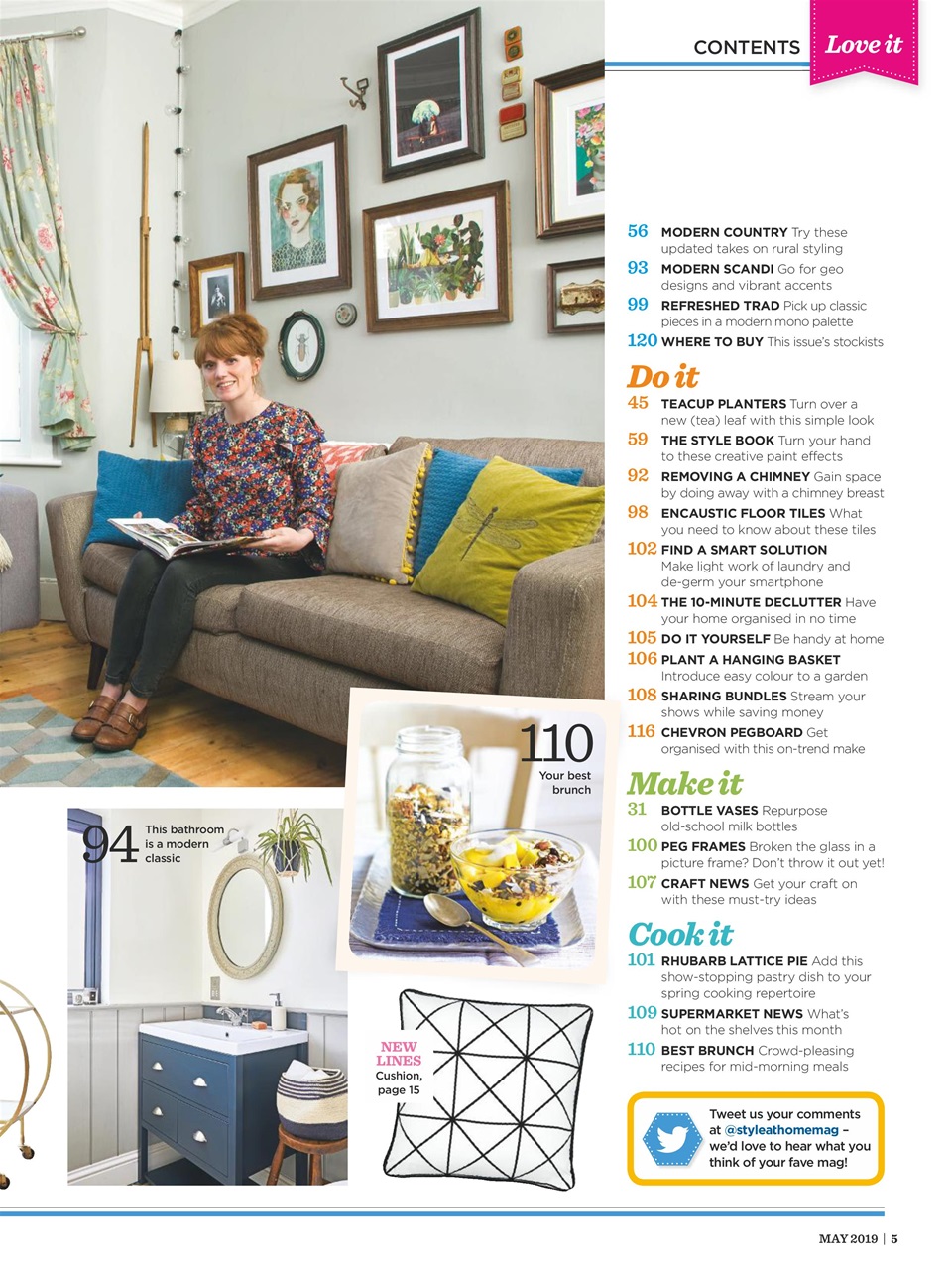 Style at Home Preview Pages