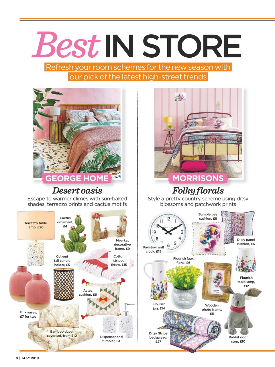 Style at Home Preview Pages