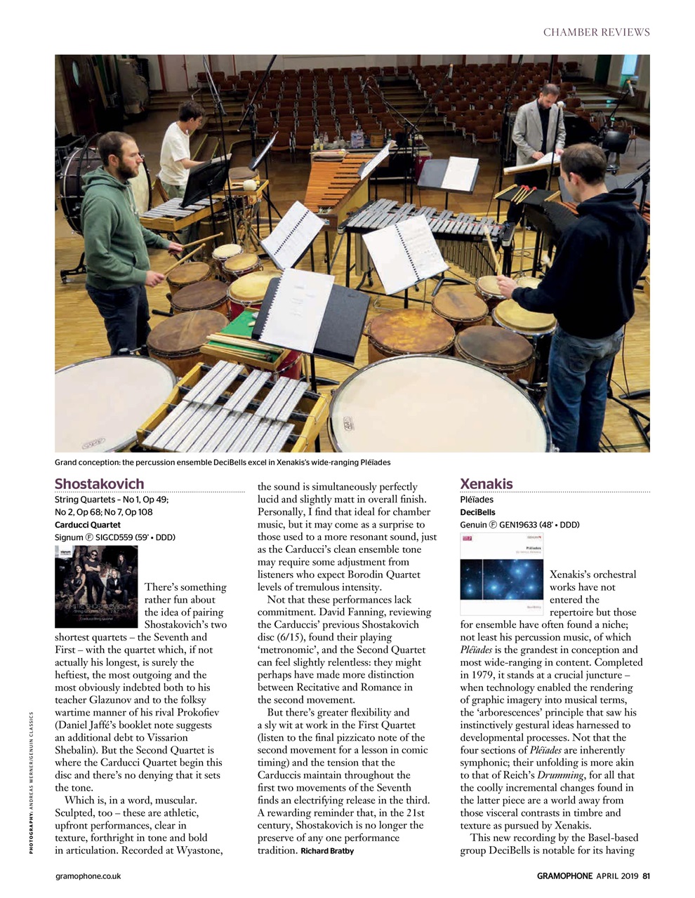 Gramophone Preview Pages