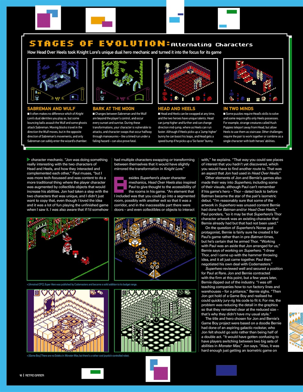 Retro Gamer Preview Pages