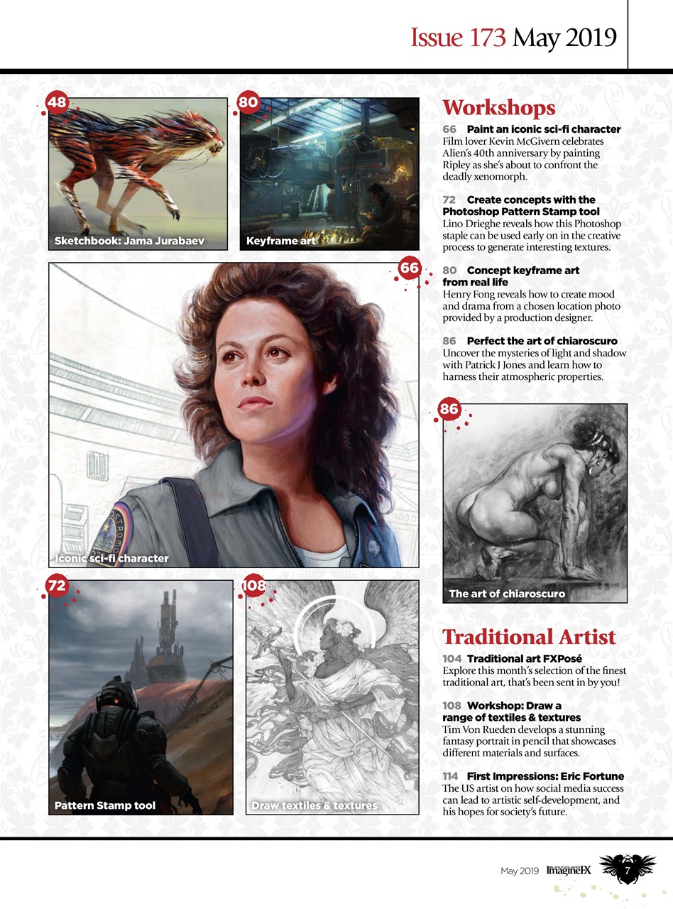 ImagineFX Preview Pages