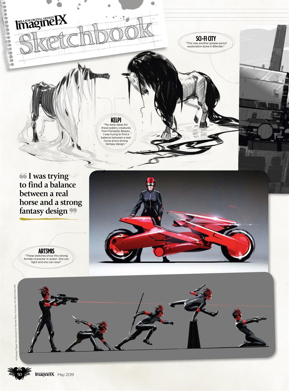 ImagineFX Preview Pages