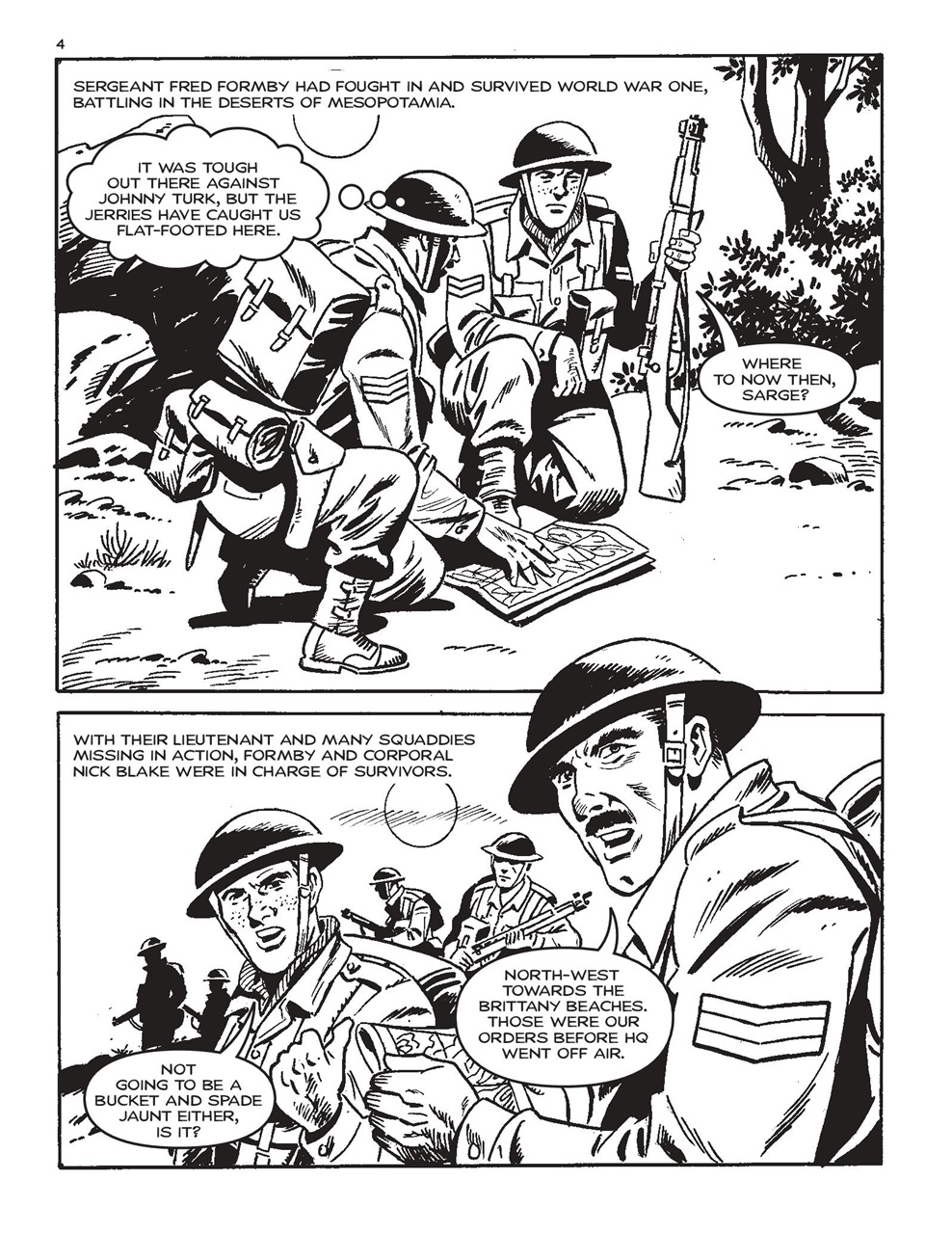Commando Preview Pages