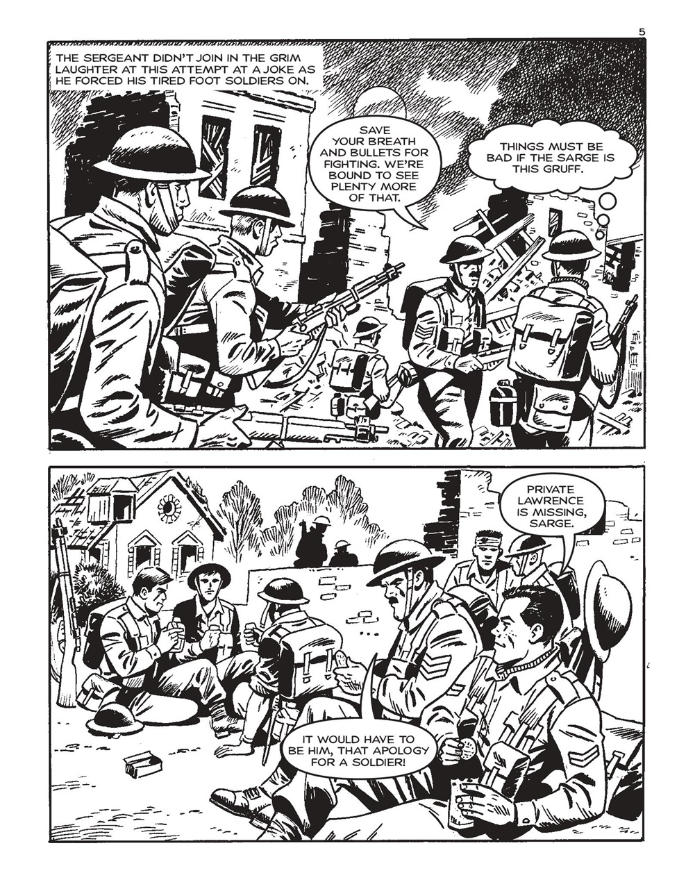 Commando Preview Pages