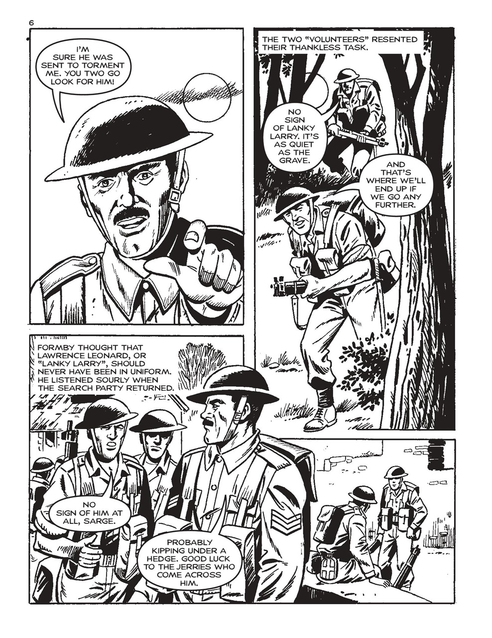 Commando Preview Pages