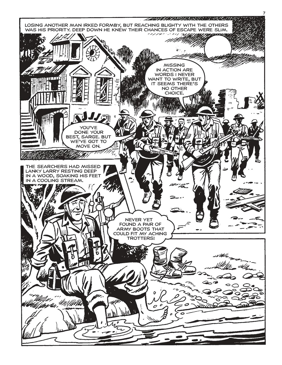Commando Preview Pages