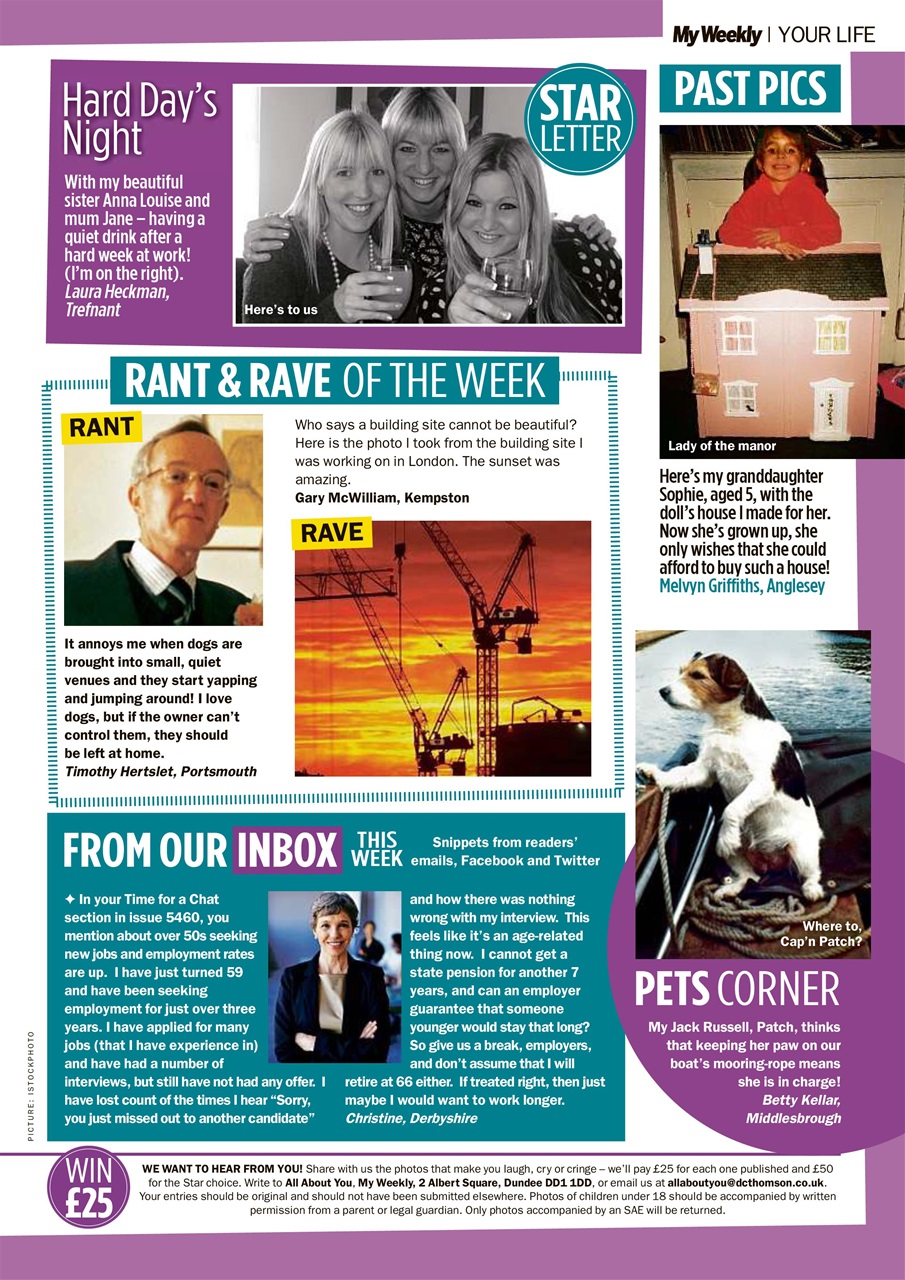 My Weekly Preview Pages