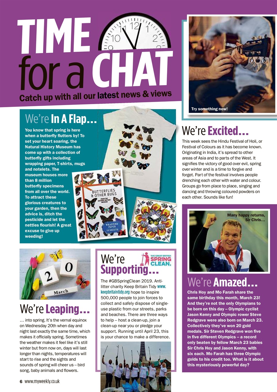 My Weekly Preview Pages