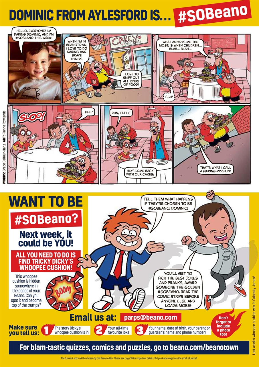 Beano Preview Pages