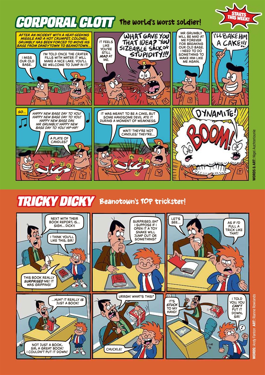 Beano Preview Pages