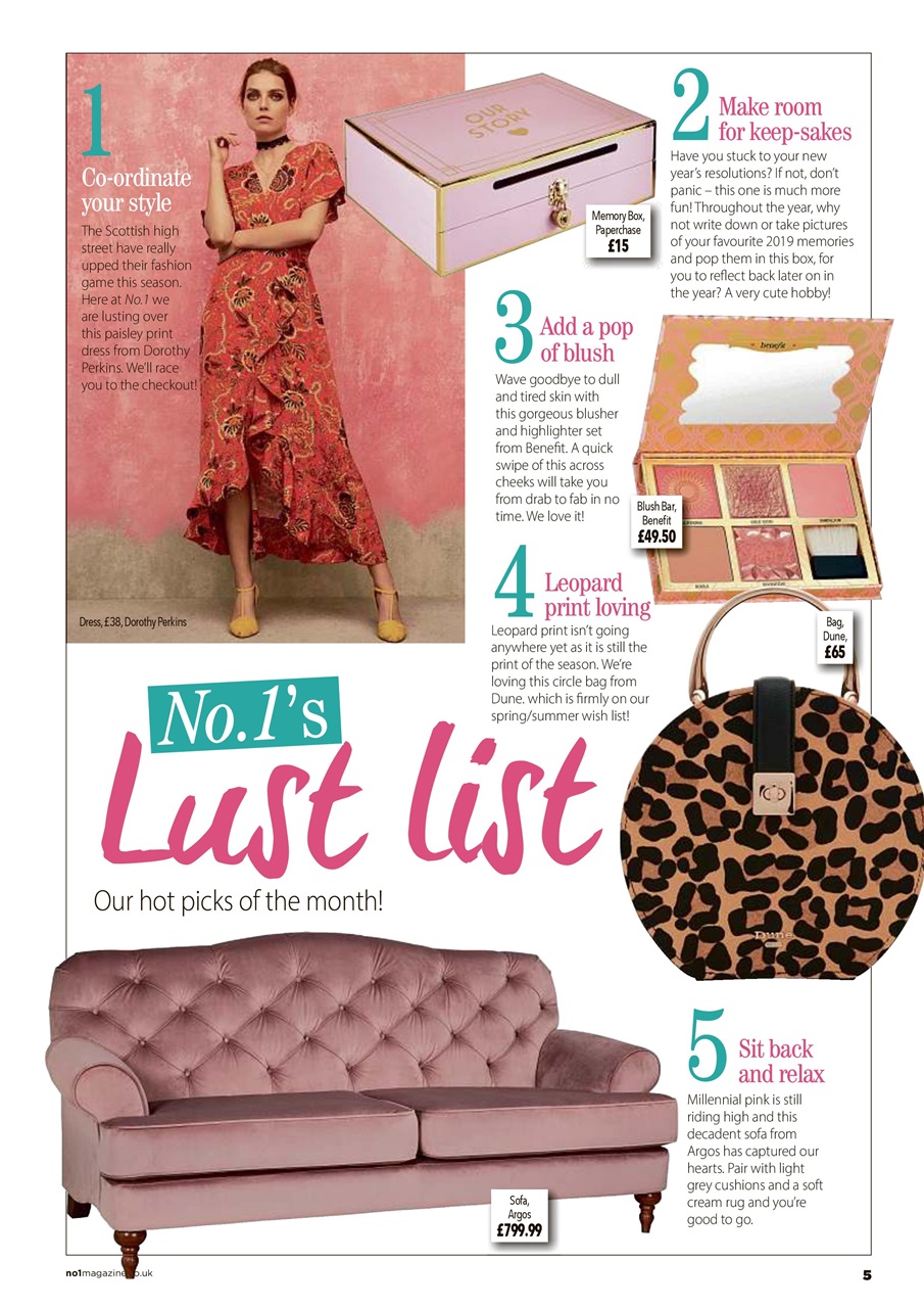 Number 1 Magazine Preview Pages