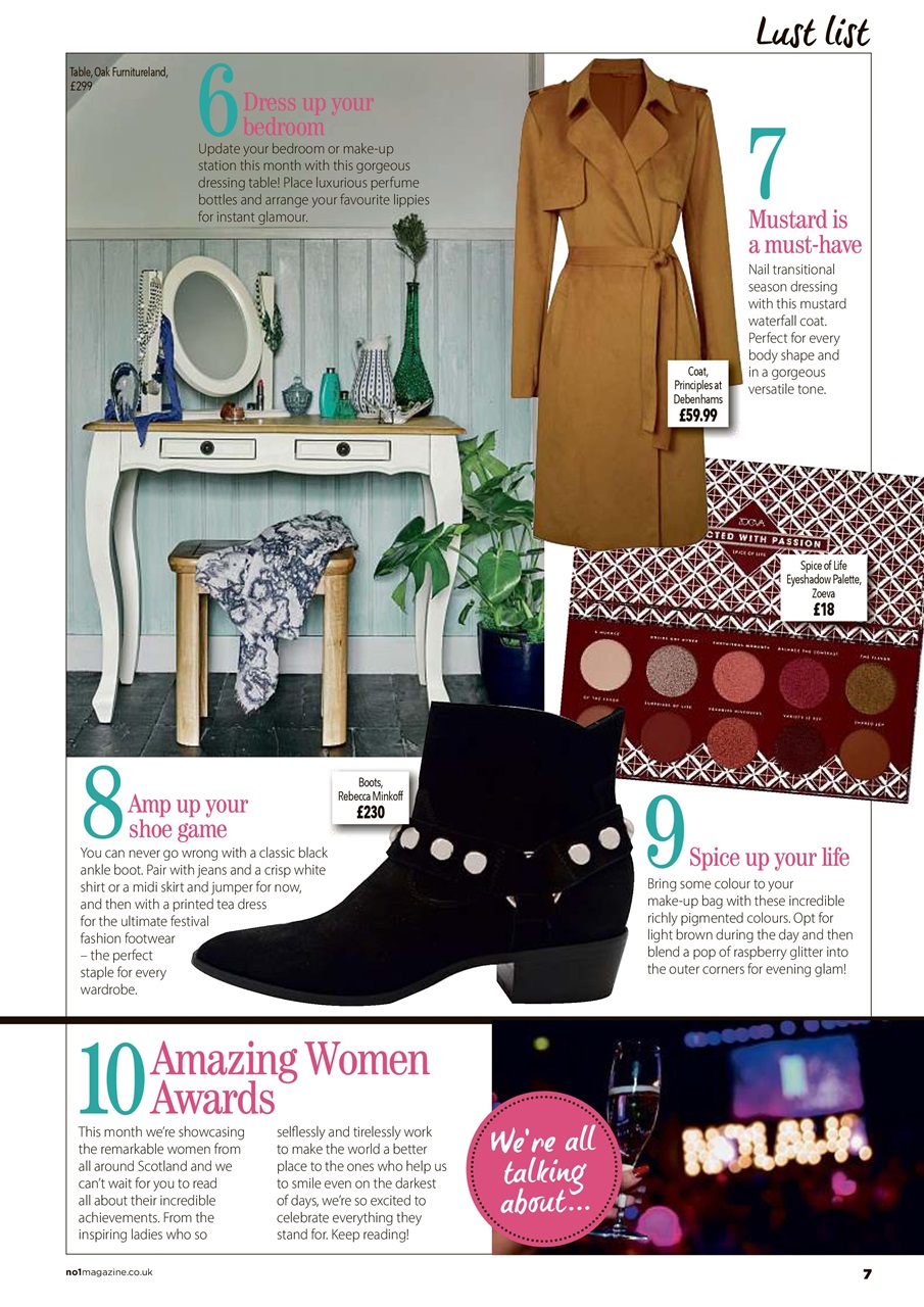 Number 1 Magazine Preview Pages