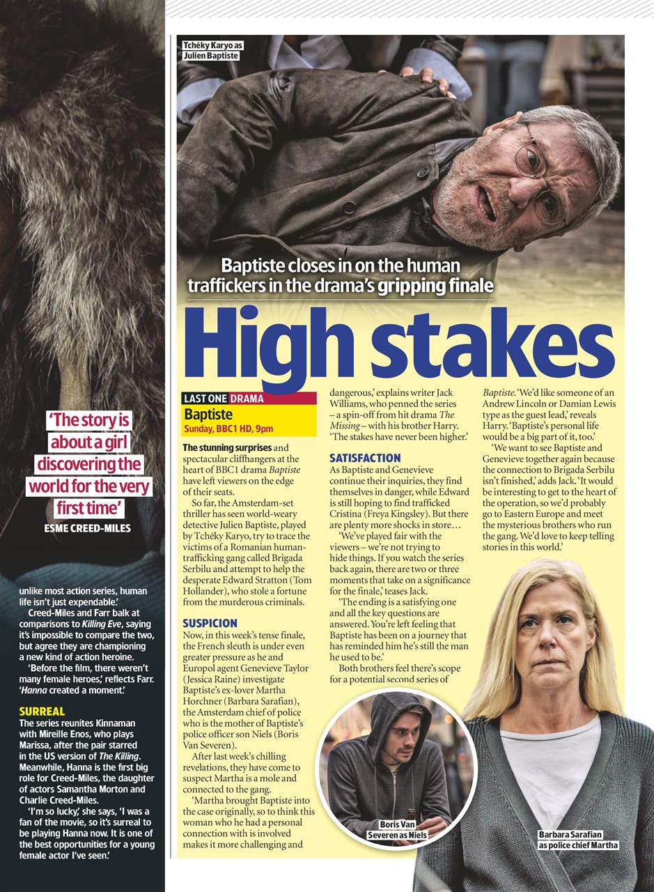 TV & Satellite Week Preview Pages