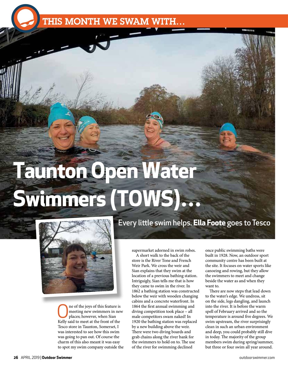 Outdoor Swimmer Preview Pages