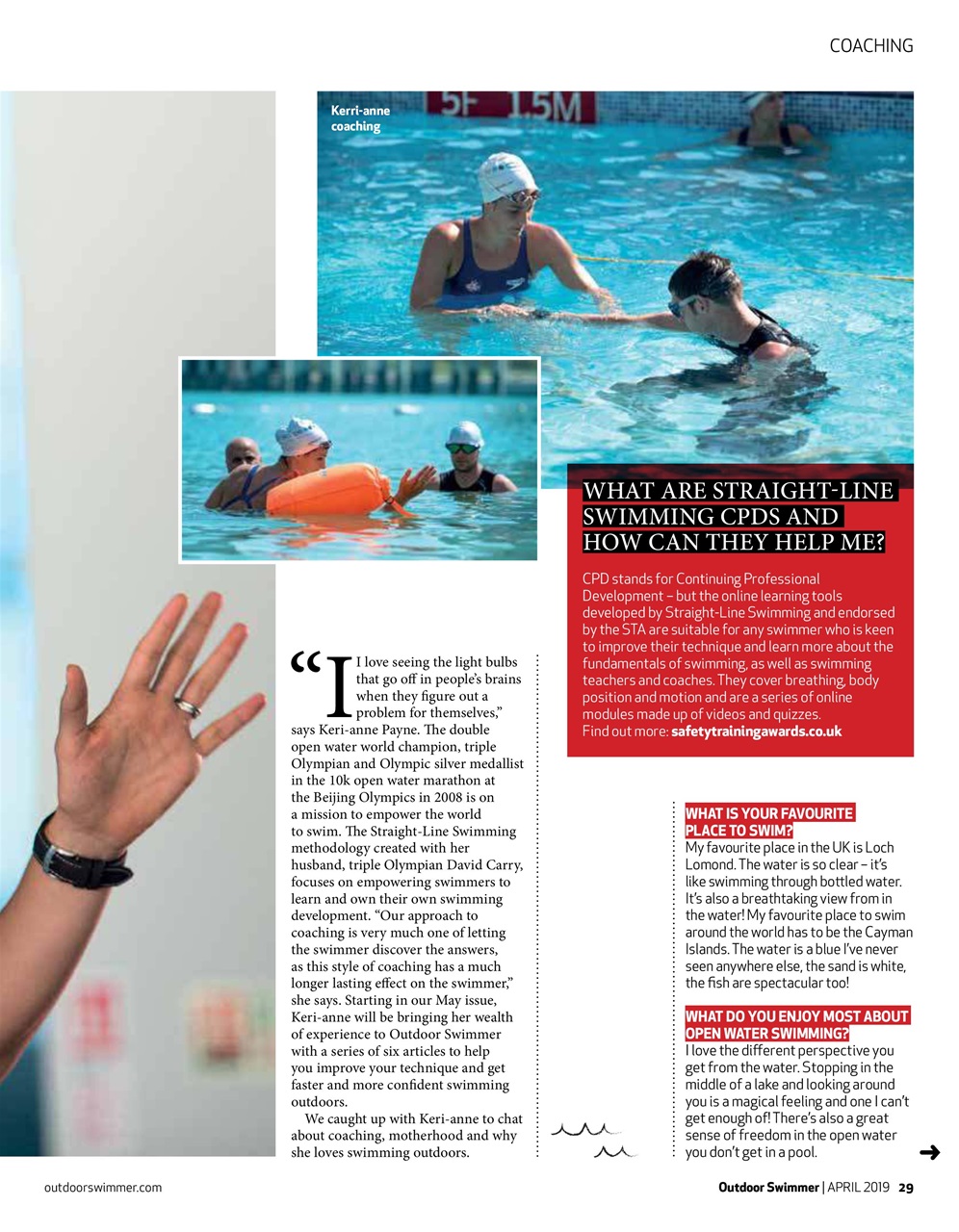 Outdoor Swimmer Preview Pages