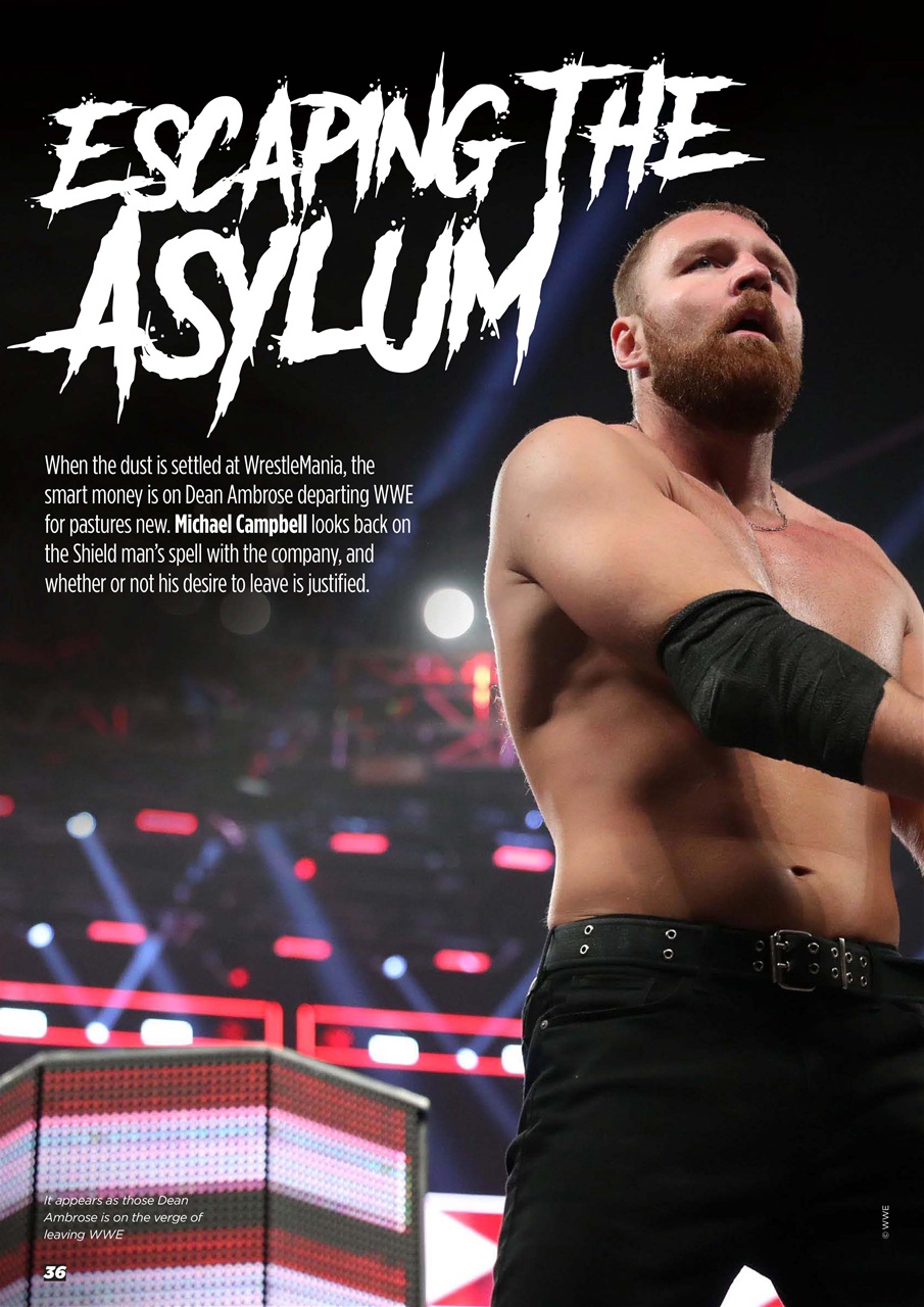 Wrestletalk Magazine Preview Pages