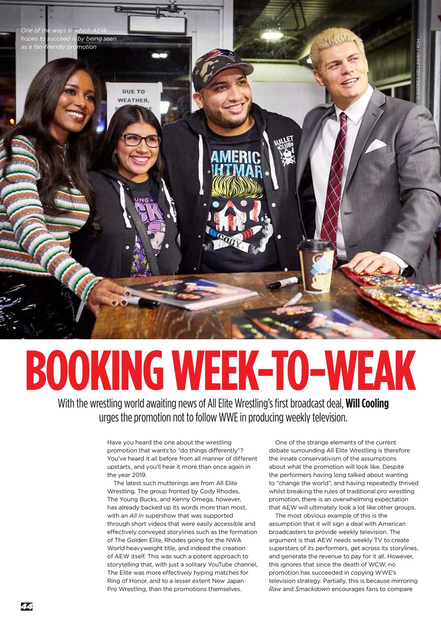 Wrestletalk Magazine Preview Pages