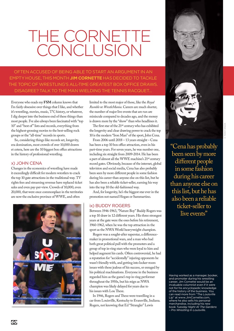 Wrestletalk Magazine Preview Pages