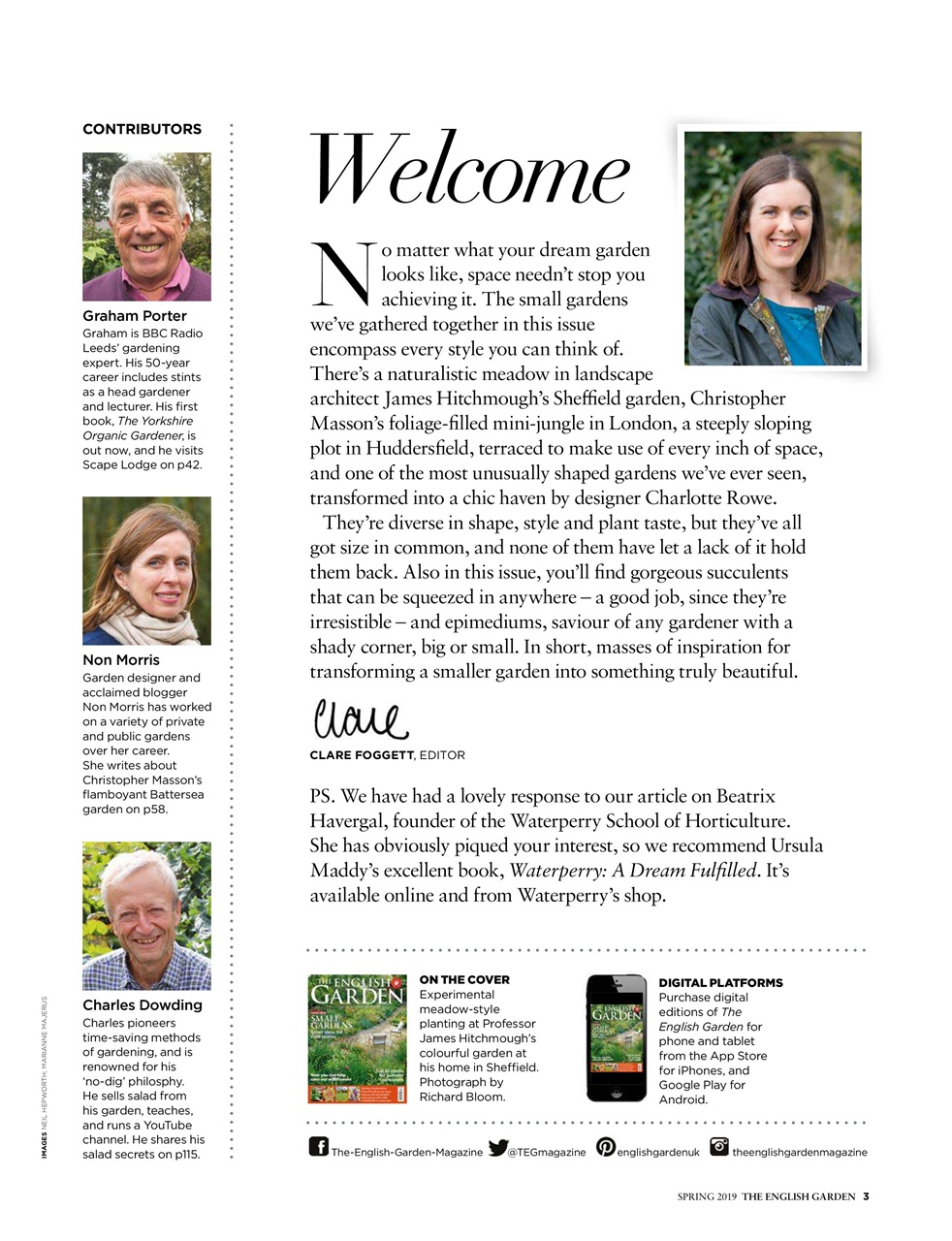 The English Garden Preview Pages