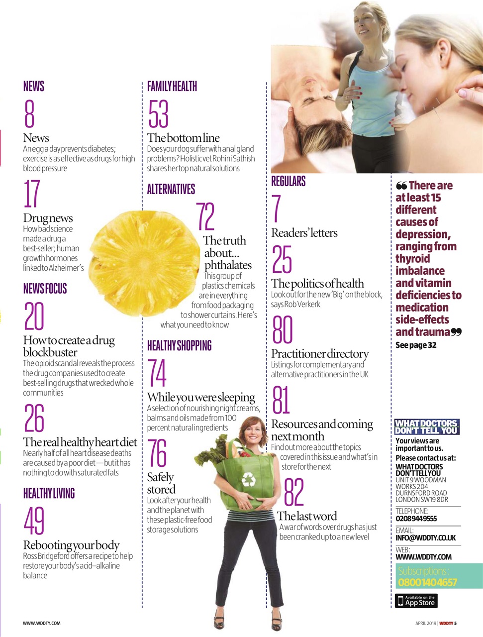 What Doctors Don't Tell You Preview Pages