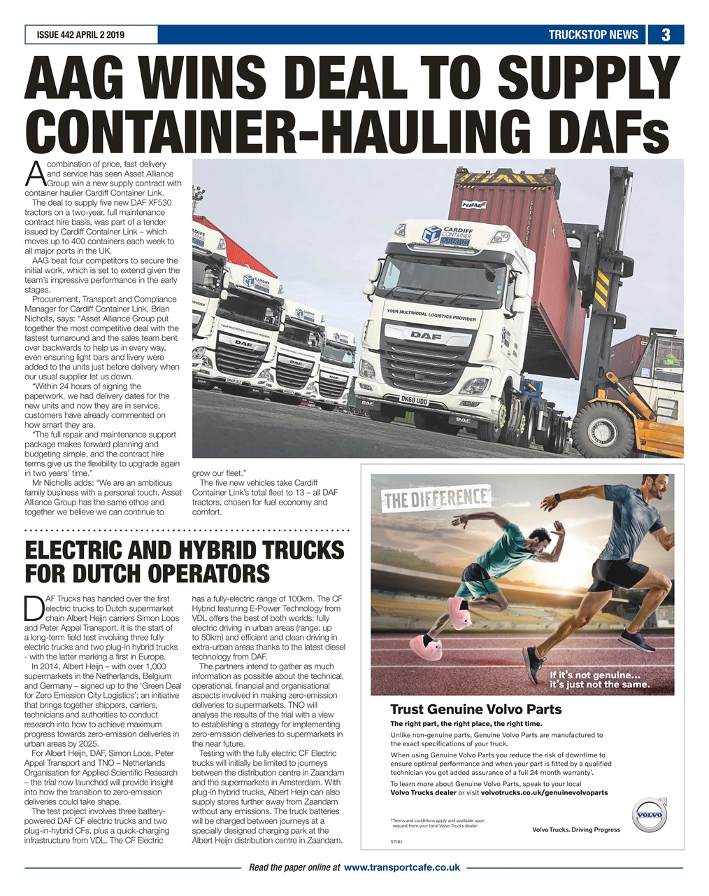 Truckstop News Preview Pages
