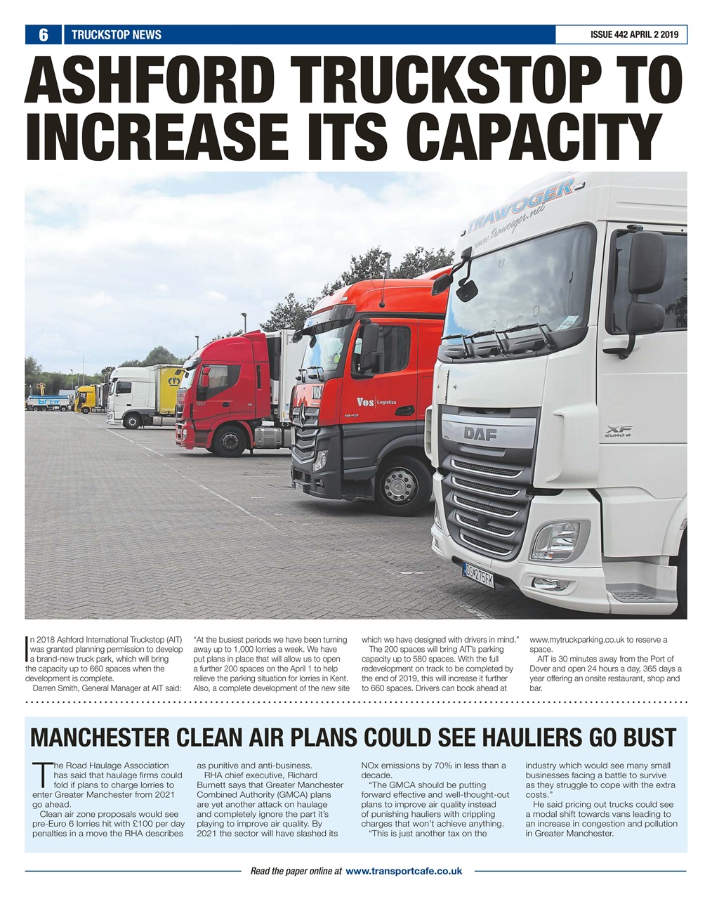 Truckstop News Preview Pages