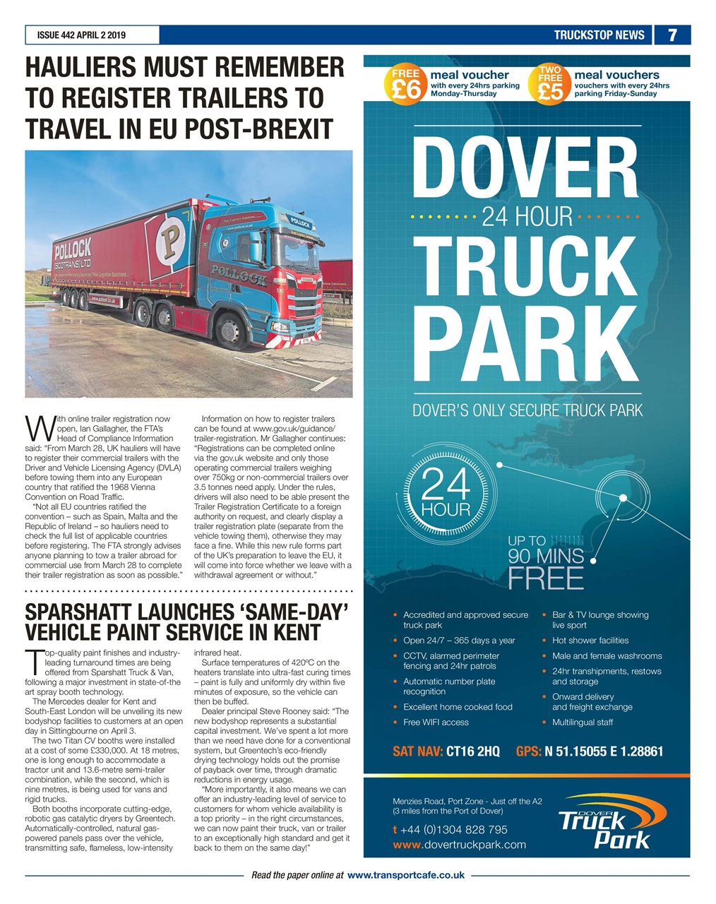 Truckstop News Preview Pages