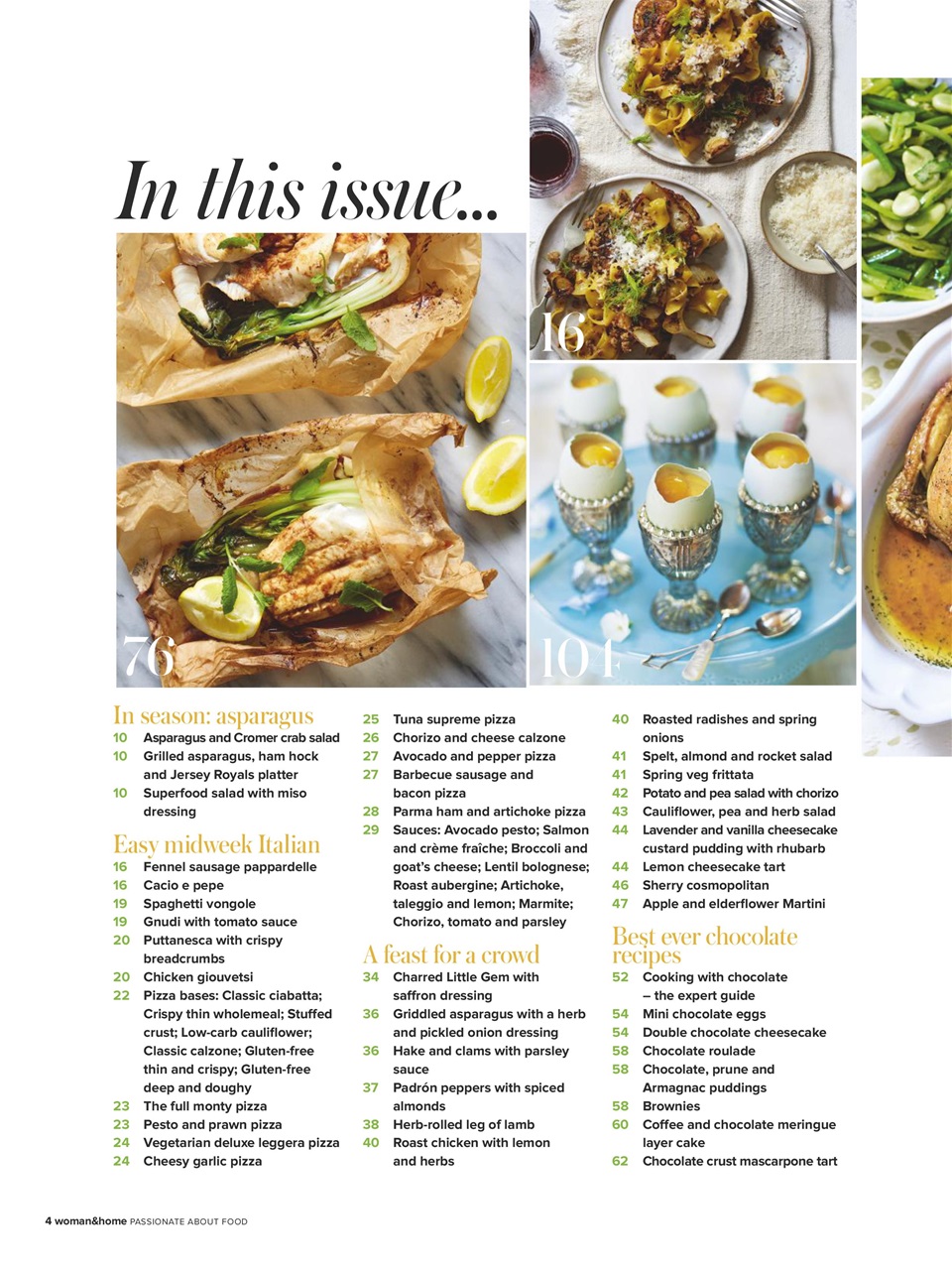 Woman & Home Feel Good Food Preview Pages