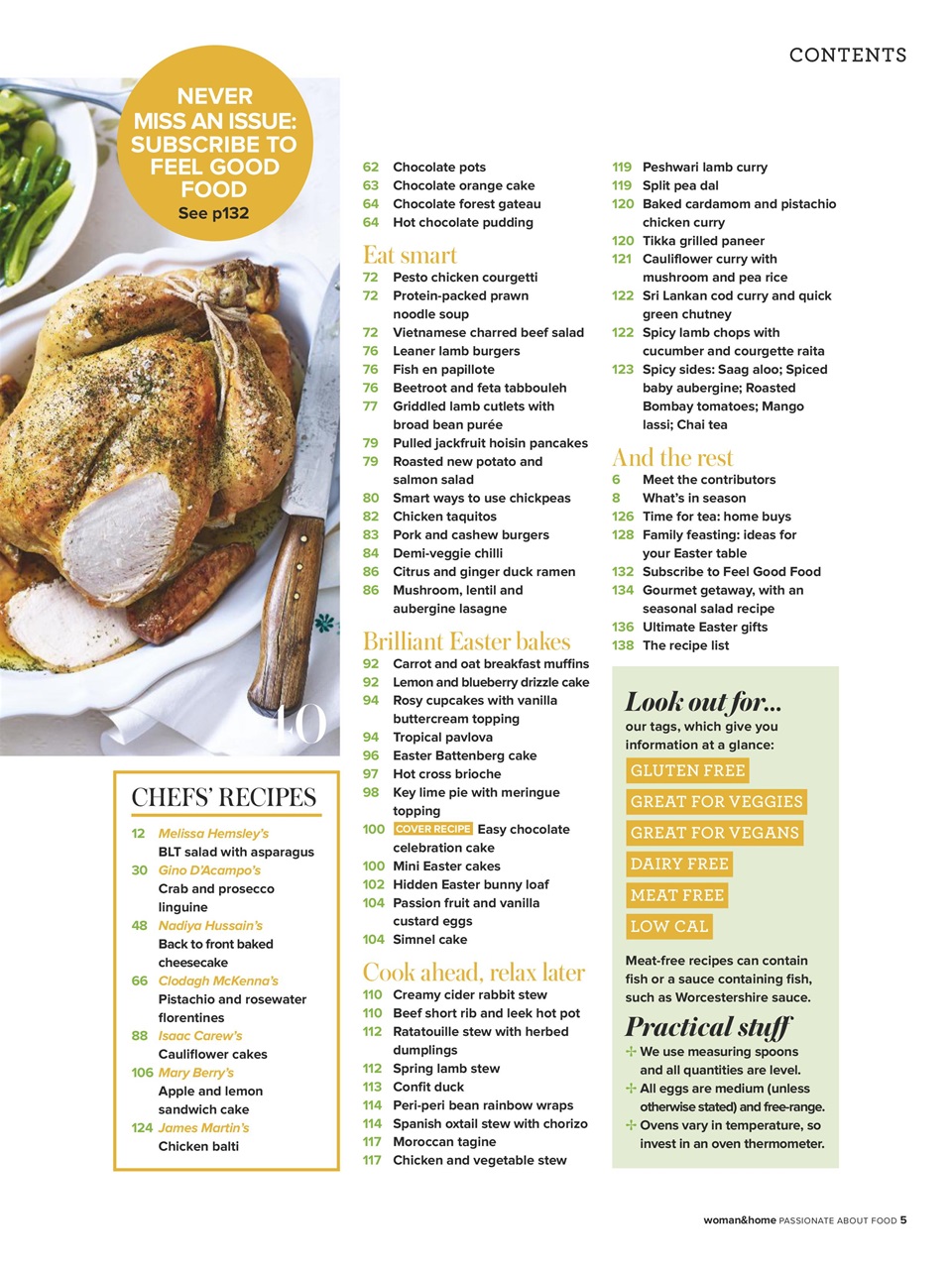 Woman & Home Feel Good Food Preview Pages