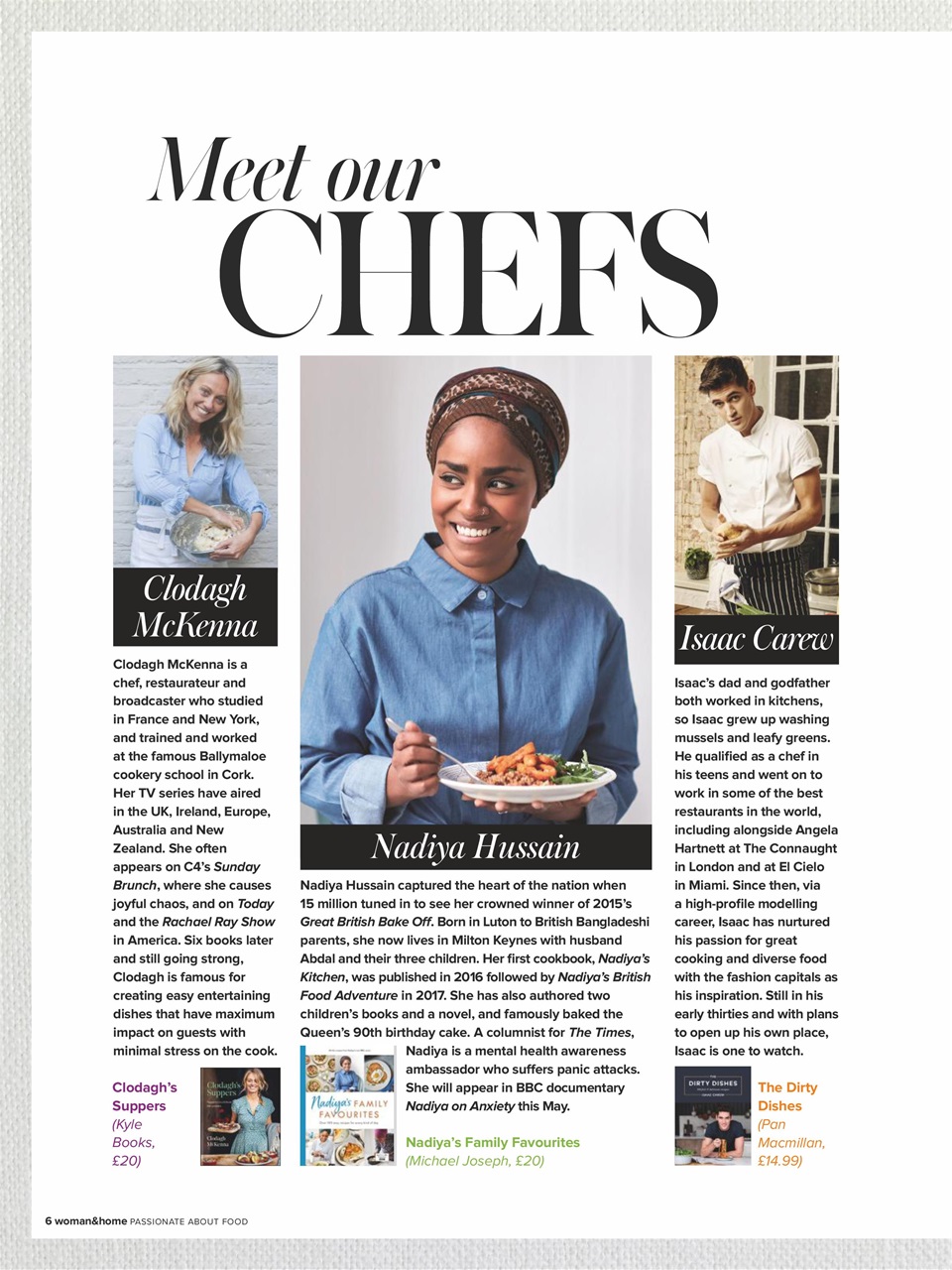 Woman & Home Feel Good Food Preview Pages