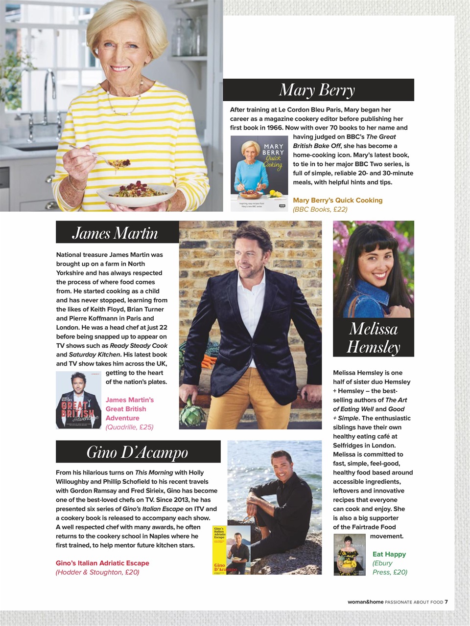 Woman & Home Feel Good Food Preview Pages